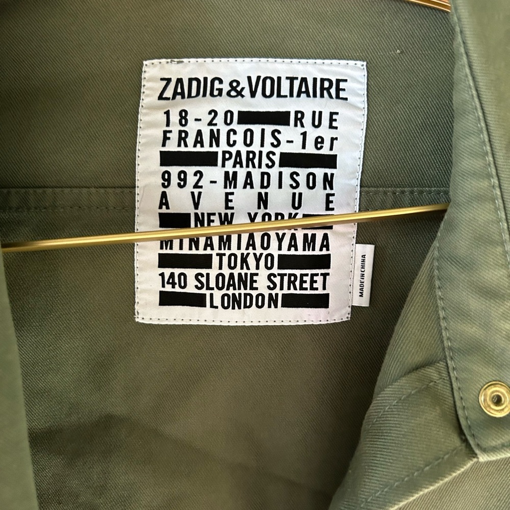 Zadig & Voltaire military jacket - Picture 2 of 8